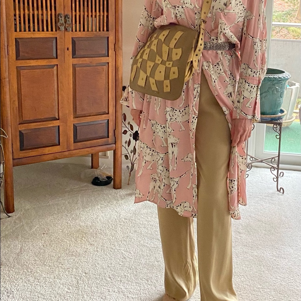 CARLOS FACHI crossbody bag (made in Paris)